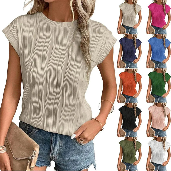 Safiya Textured Tee