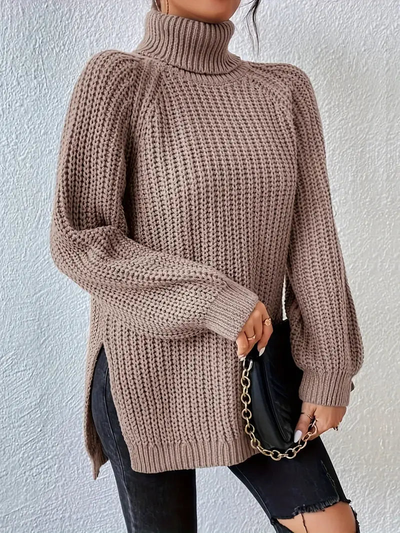 Elisette™ - Cozy Turtleneck Pullover