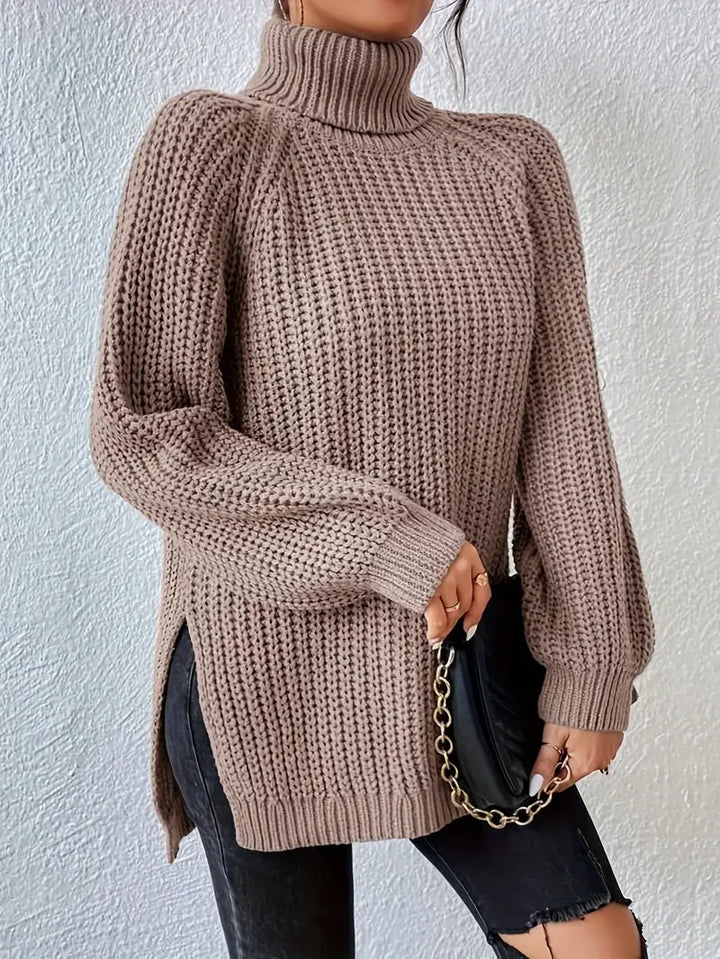 Elisette™ - Cozy Turtleneck Pullover