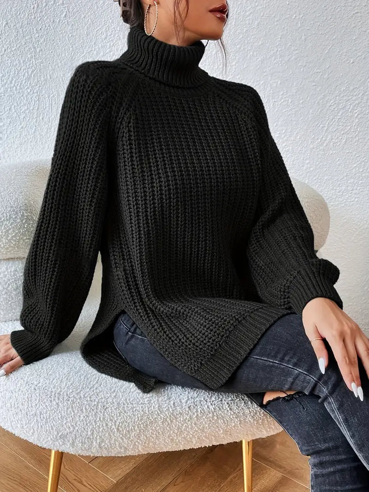 Elisette™ - Cozy Turtleneck Pullover