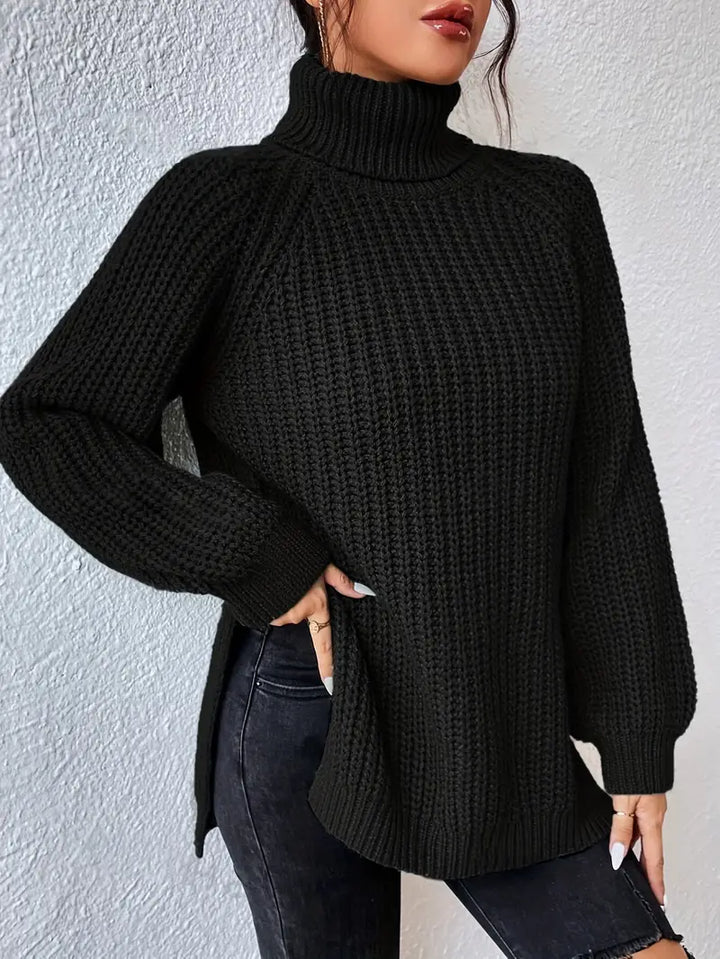 Elisette™ - Cozy Turtleneck Pullover