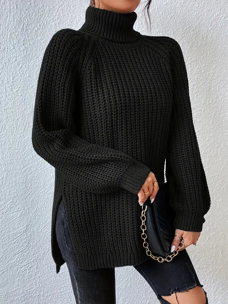 Elisette™ - Cozy Turtleneck Pullover