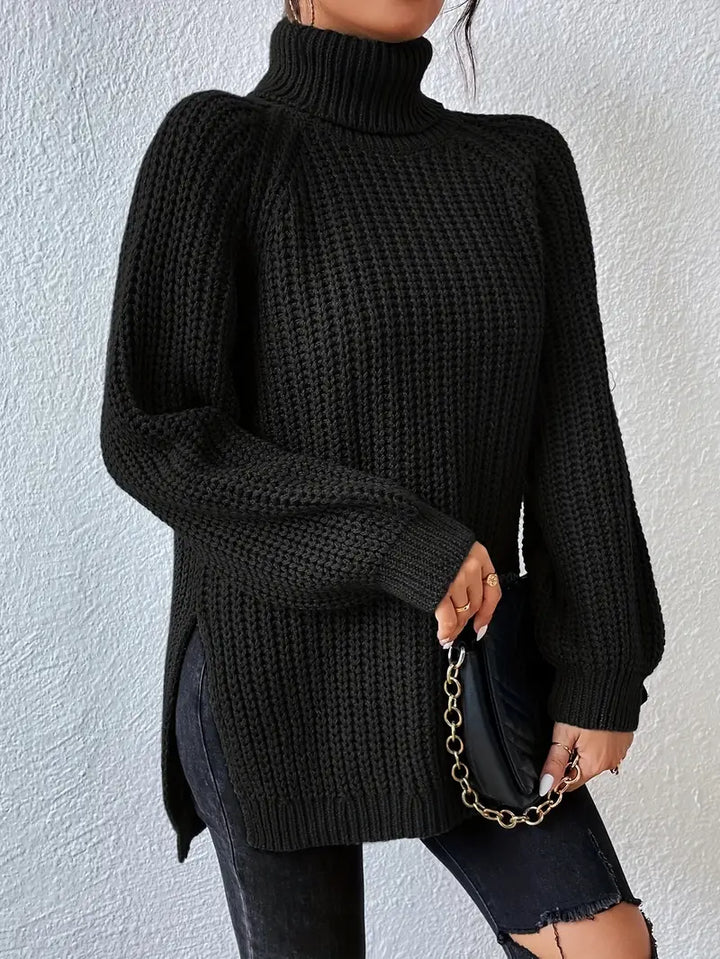 Elisette™ - Cozy Turtleneck Pullover