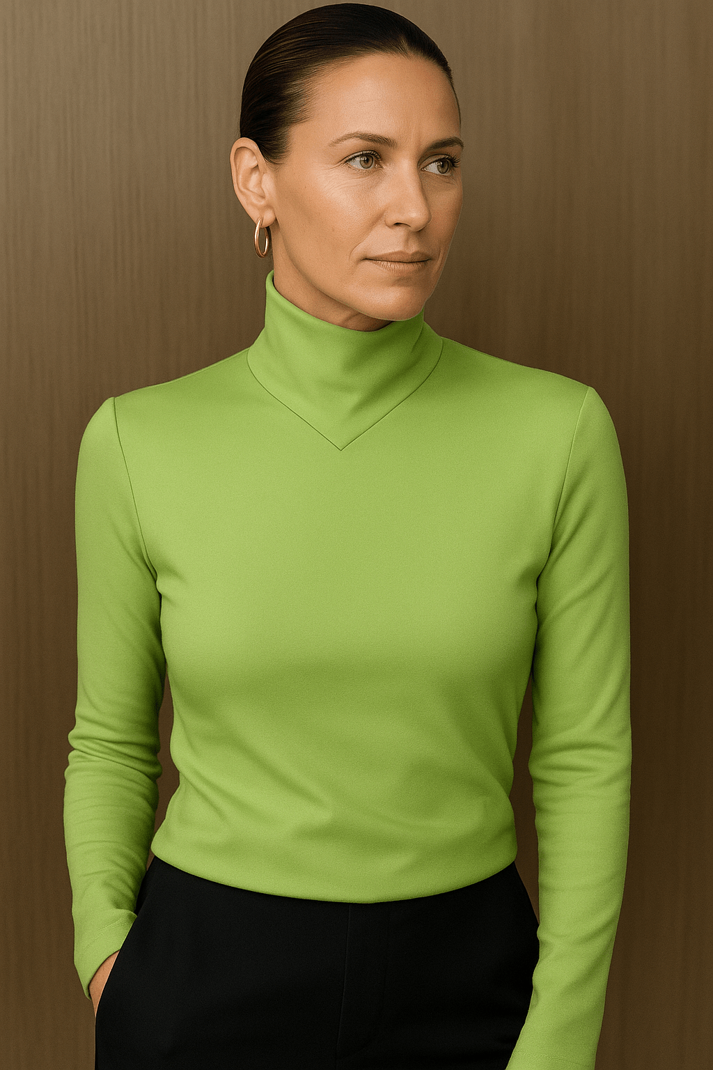 Ariana High-Neck Top