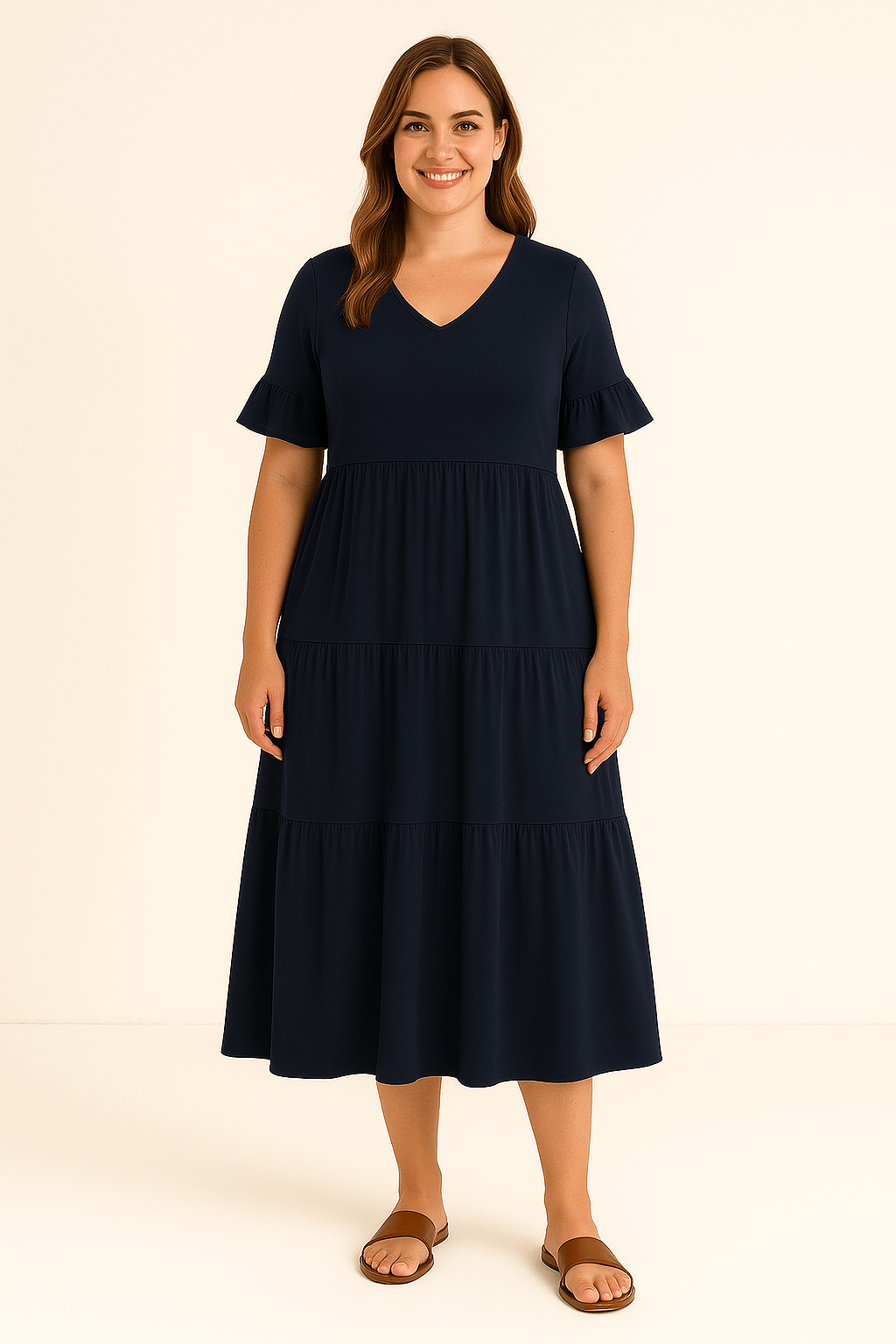 Solandra Midi Dress