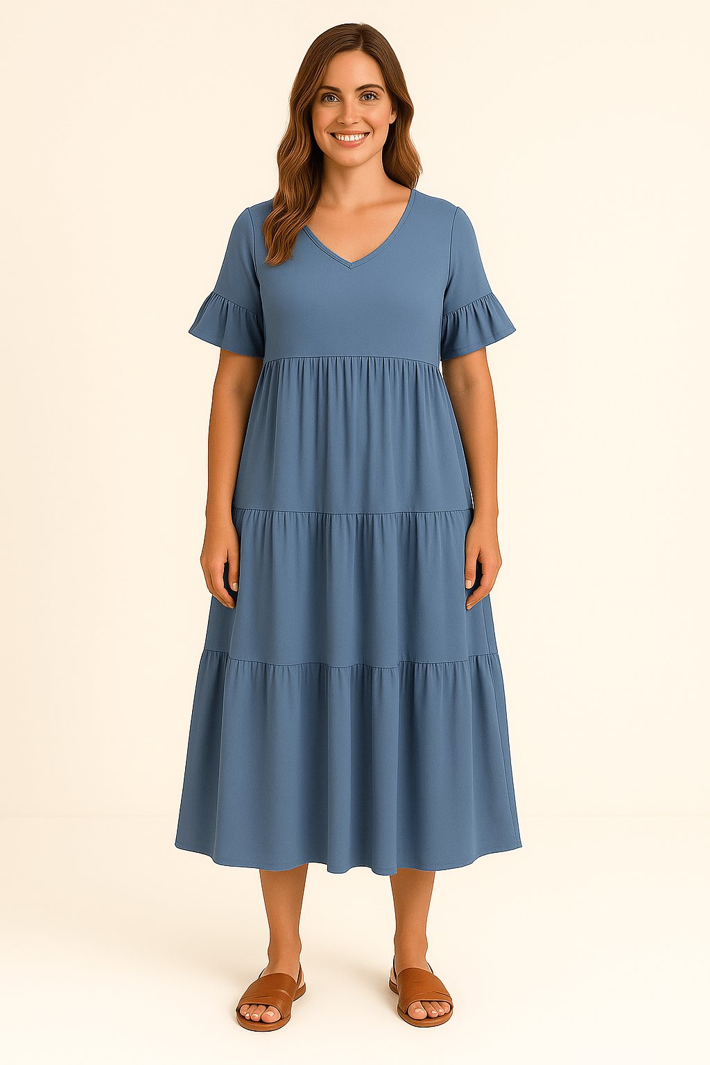 Solandra Midi Dress