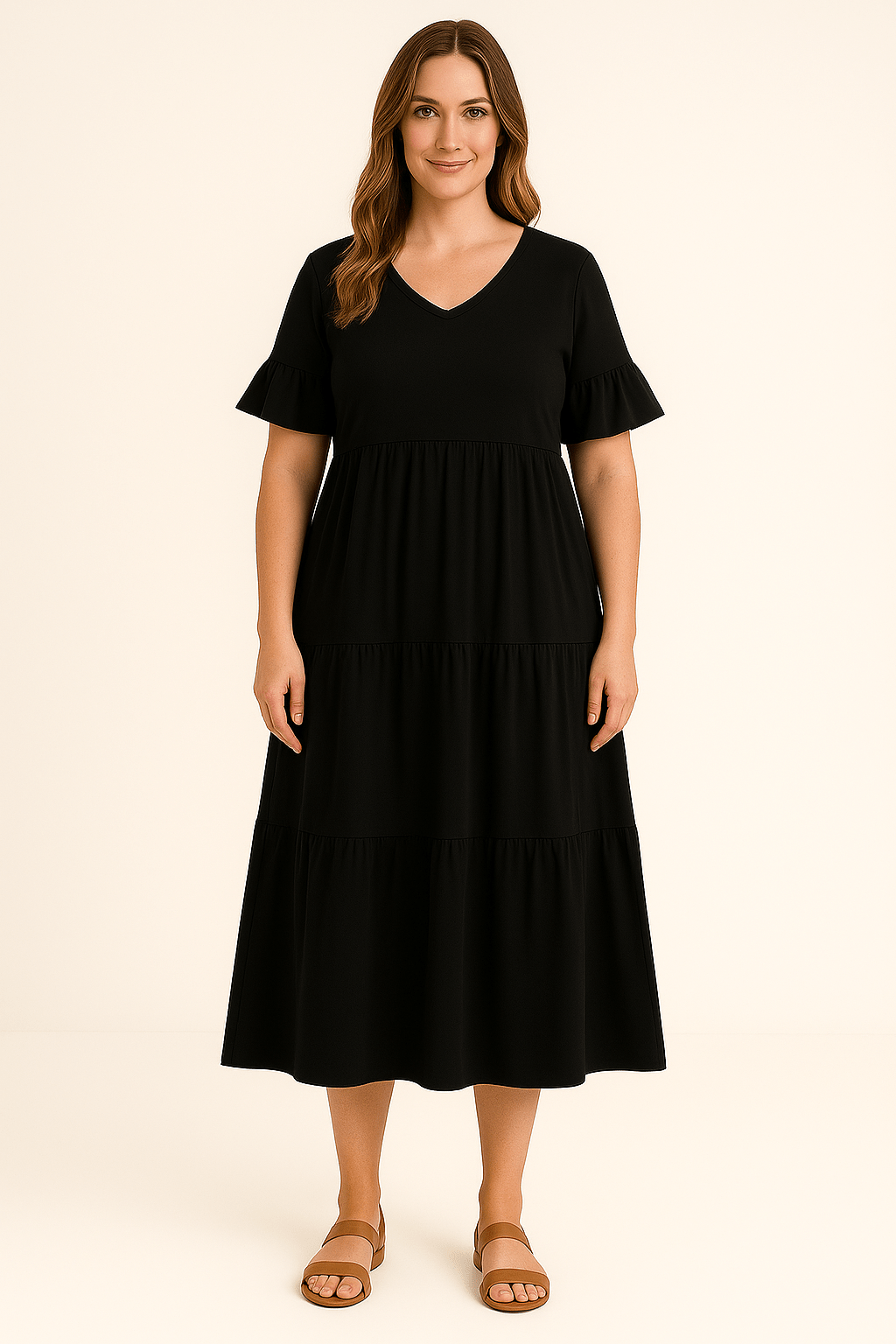 Solandra Midi Dress