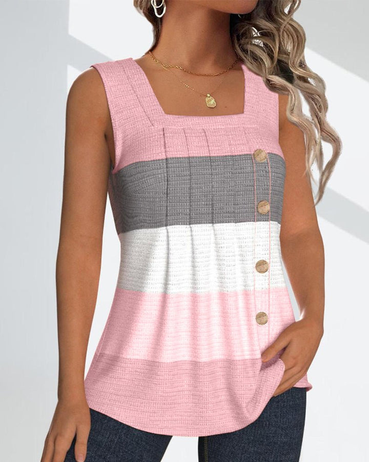 Alina Pleated Tank