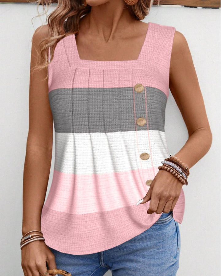 Alina Pleated Tank