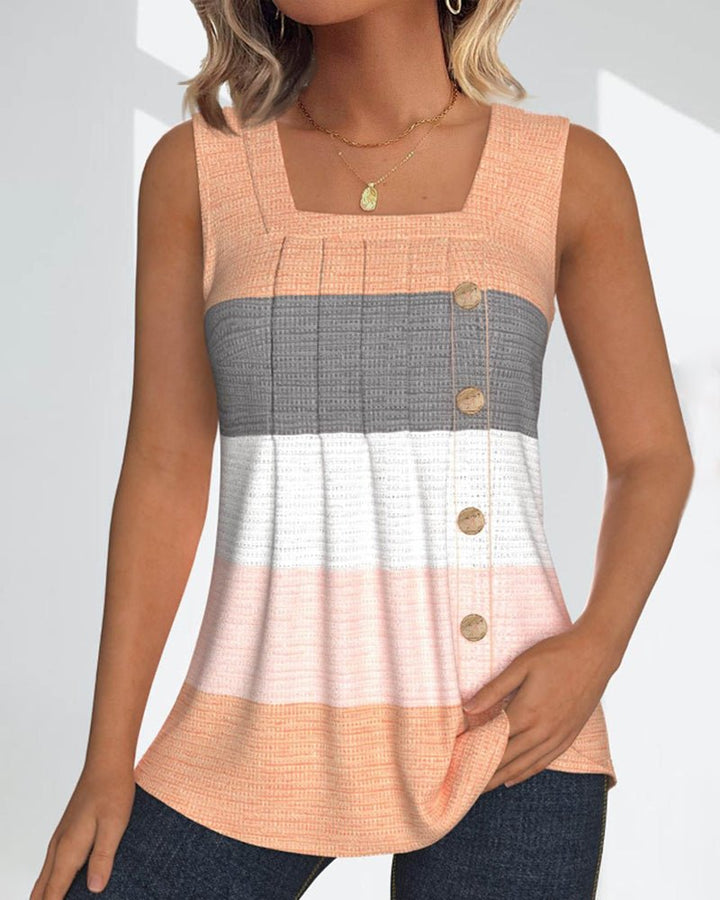 Alina Pleated Tank